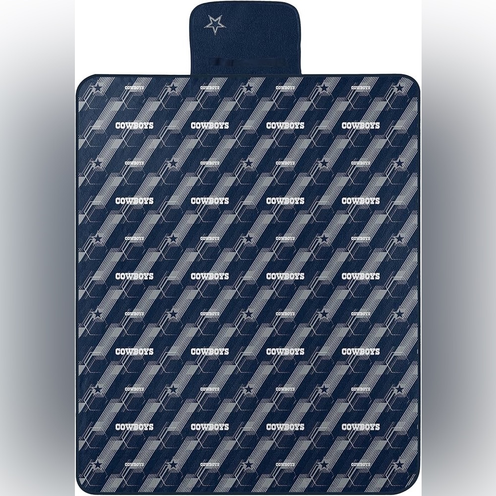 Northwest NFL Dallas Cowboys Picnic Blanket Hex Stripe